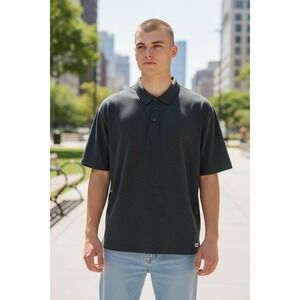 Vuori Strato Tech Polo Mens XL Charcoal Gray  Stretch Athletic Fit Performance